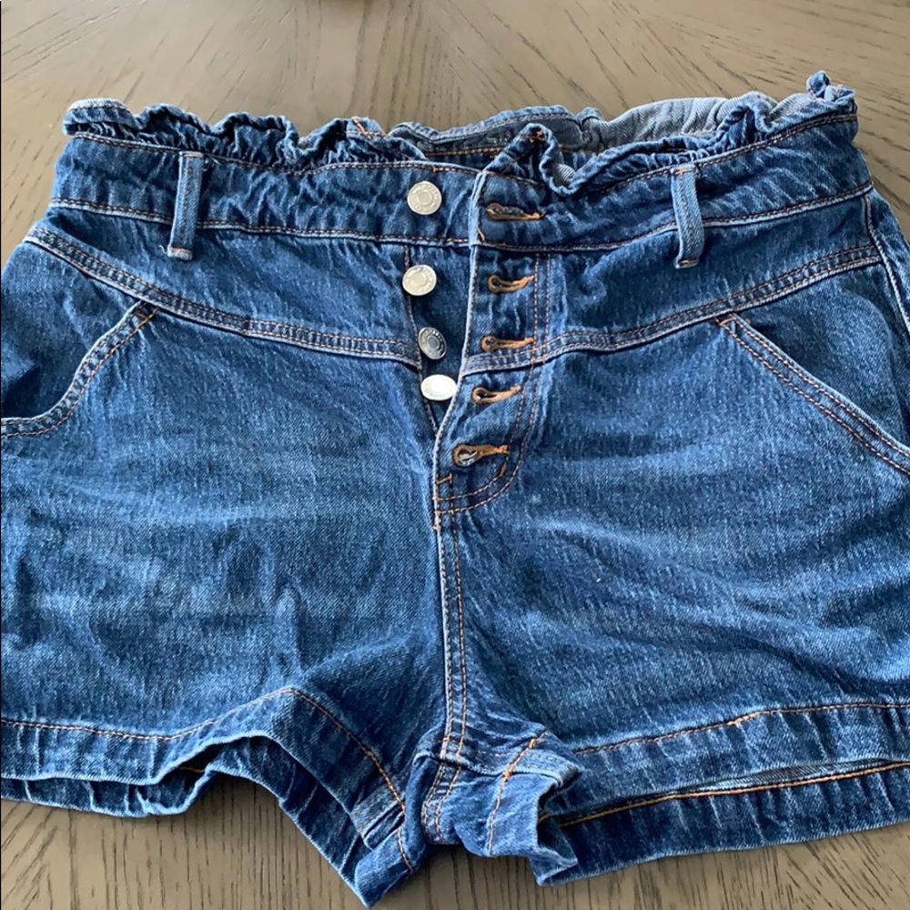 Paperbag Deniem Shorts
